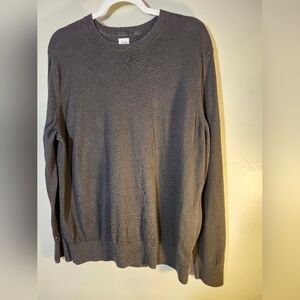 Gap Men's 100% cotton black crewneck pullover sz XL